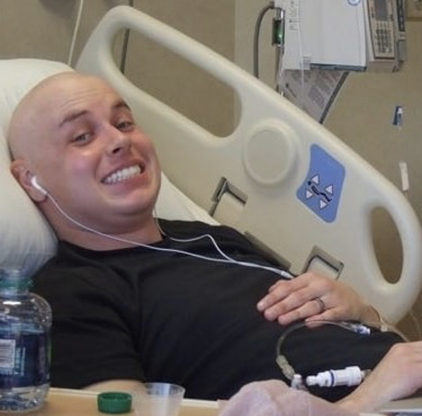 Mike receiving Chemo