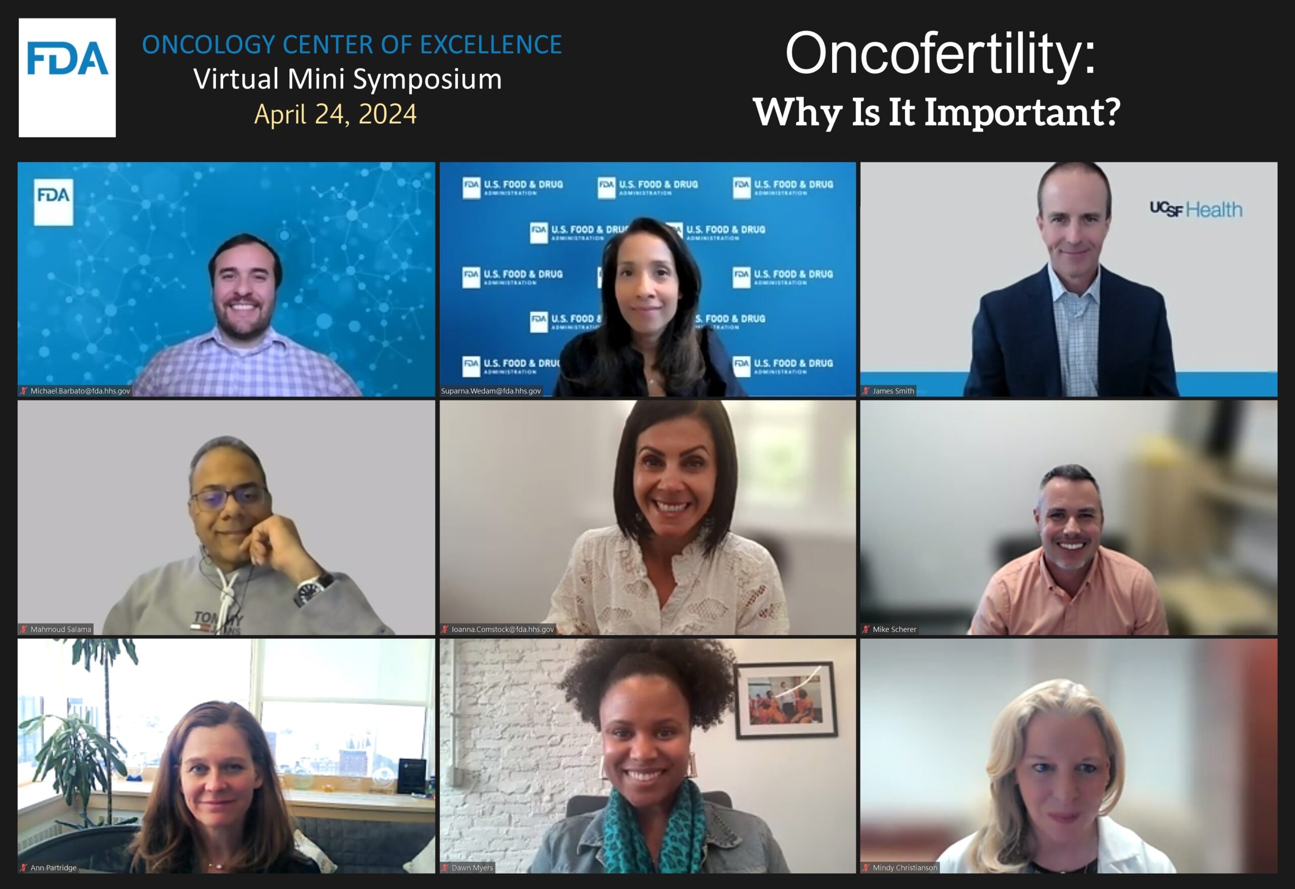 FDA Oncofertility Mini Symposium