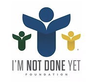 I'm not done yet logo